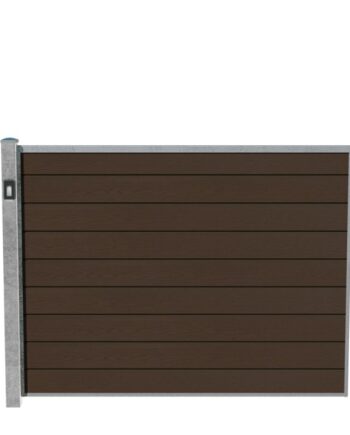Wimex Fag Glyngøre Superb T140  -profil Wpc Teak Galv  Stolpe    Lys