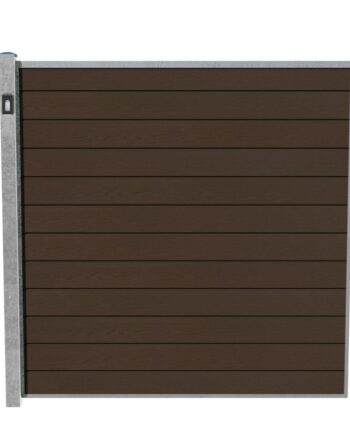 Wimex Fag Glyngøre Superb T180  -profil Wpc Teak Galv  Stolpe    Lys