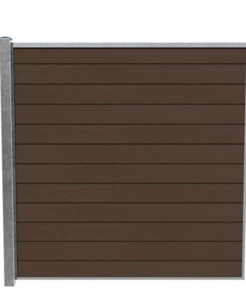 Wimex Fag Glyngøre Superb T180  -profil Wpc Teak Galv  Stolpe 1800   1893 Mm