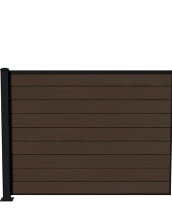 Wimex Fag Glyngøre Superb T140  -profil Wpc Teak Pulverlak Stolpe    Fod 1400   1893