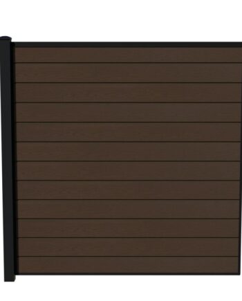 Wimex Fag Glyngøre Superb T180  -profil Wpc Teak Pulverlak Stolpe 1800   1893 Mm