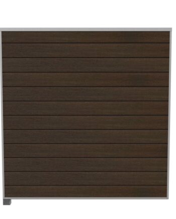 Wimex Fag Livø Prime T180  -profil Wpc Matbrun Galv  Stolpe  -skinne 1800   1893 Mm
