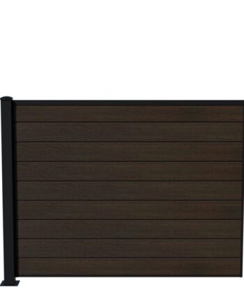 Wimex Fag Livø Prime T140  -profil Wpc Matbrun Pulverlak Stolpe    Fod 1400   1893 Mm