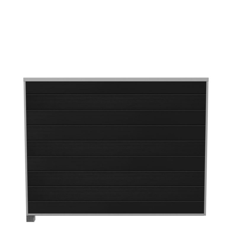 Wimex Fag Livø Prime T140 -profil Wpc Matsort Galv Stolpe -skinne 1400 1893 Mm