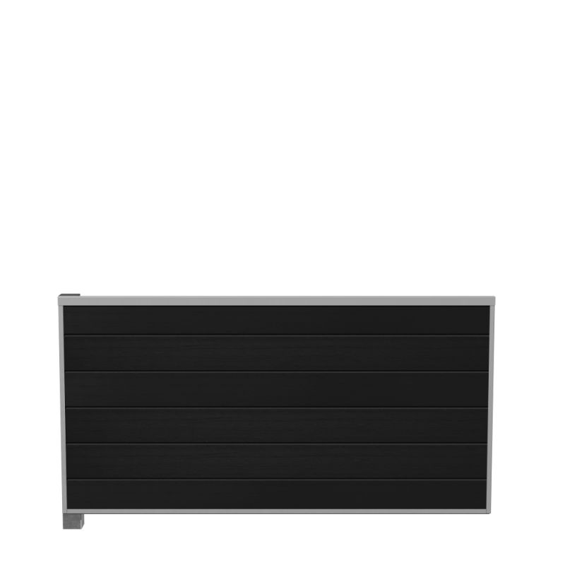 Wimex Fag Livø Prime T90 -profil Wpc Matsort Galv Stolpe -skinne 900 1893 Mm