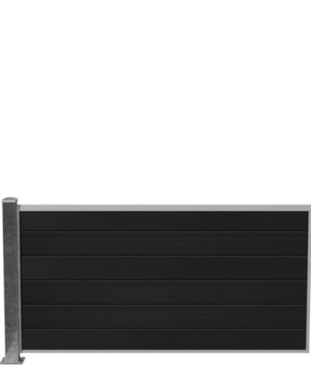 Wimex Fag Livø Prime T90  -profil Wpc Matsort Galv  Stolpe   Fod 900   1893 Mm