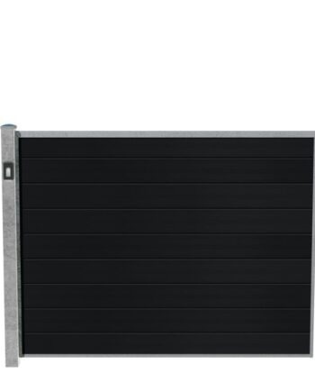 Wimex Fag Livø Prime T140  -profil Wpc Matsort Galv  Stolpe    Lys