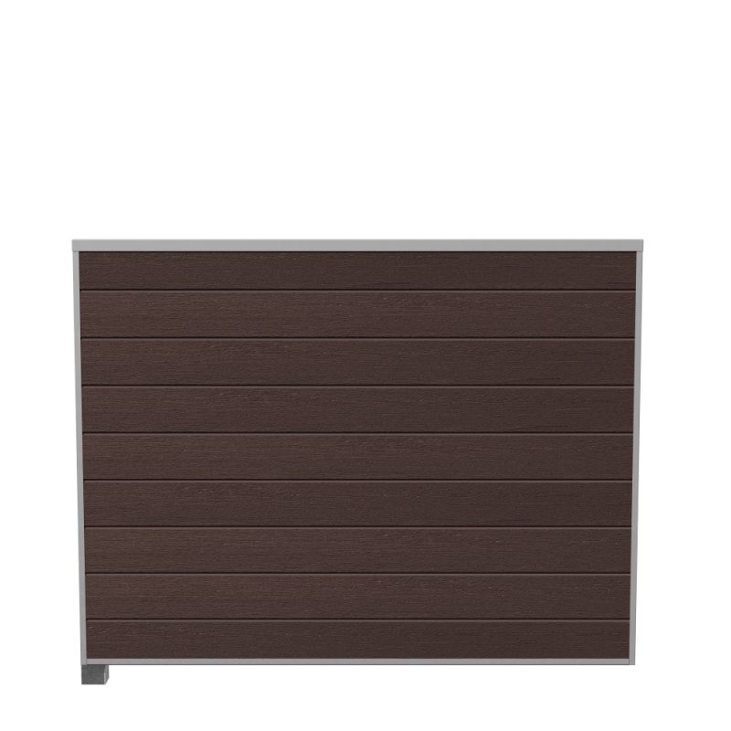 Wimex Fag Livø Prime T140 -profil Wpc Matumber Galv Stolpe -skinne 1400 1893 Mm