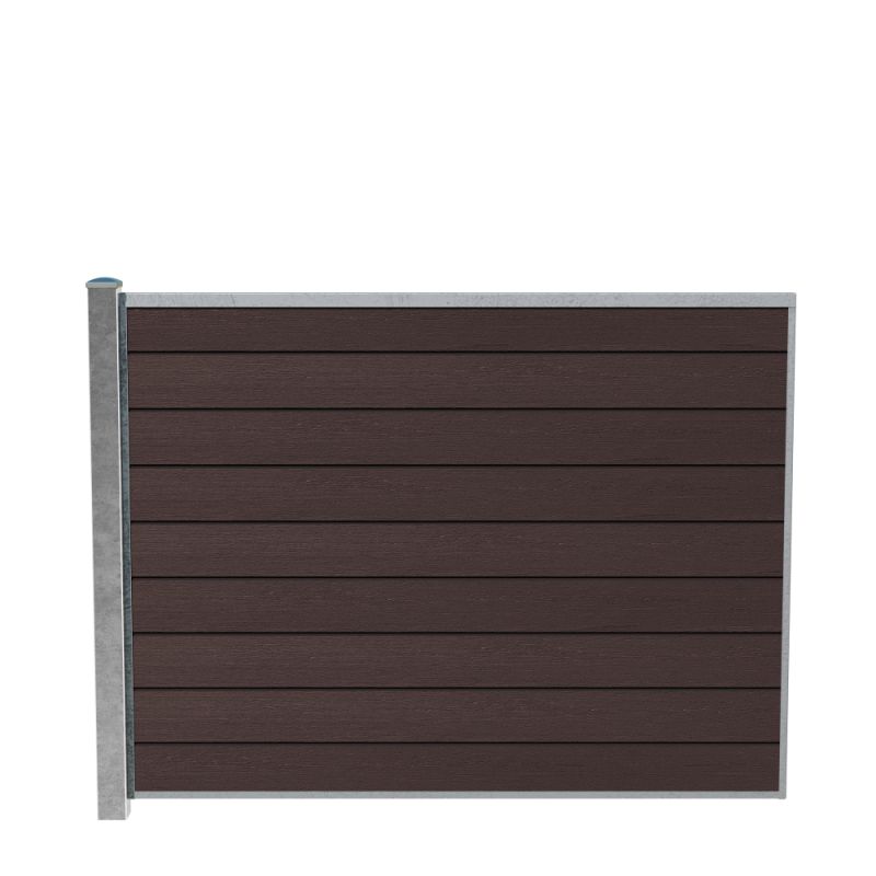 Wimex Fag Livø Prime T140 -profil Wpc Matumber Galv Stolpe 1400 1893 Mm