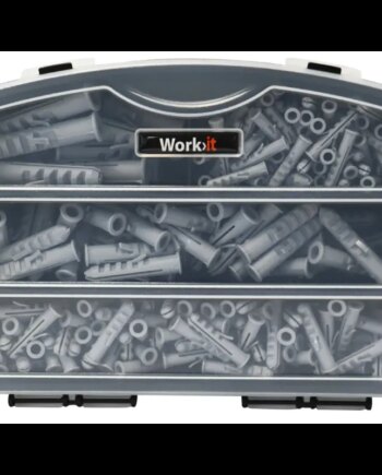 Workï It Assorterede Plugs   Sortimentskasse Med 230 Dele