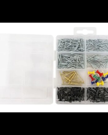Workï It Hobby Sortiment Med Søm Og Tegnestifter 455 Dele