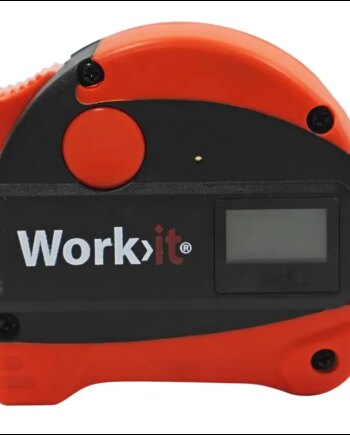 Work-it Målebånd Med Laserafstandsmåler     40 Meter