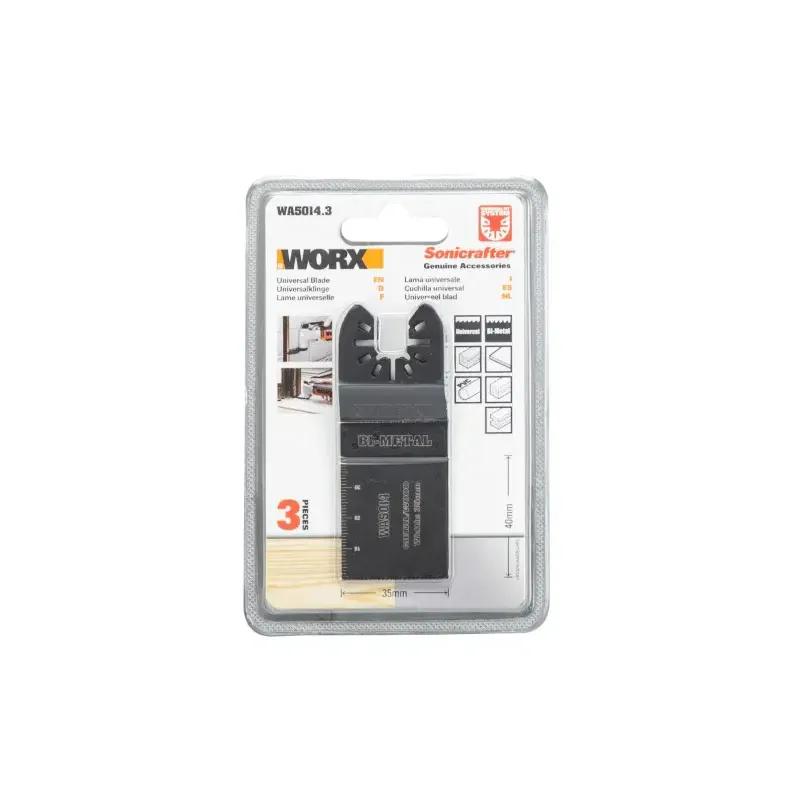 Worx 35mm Precision Bimetal Endcut Blade Wa5014