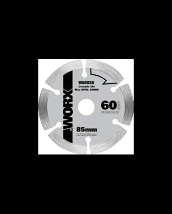 Worx 85mm 60t Rundsavsklinge  Diamant