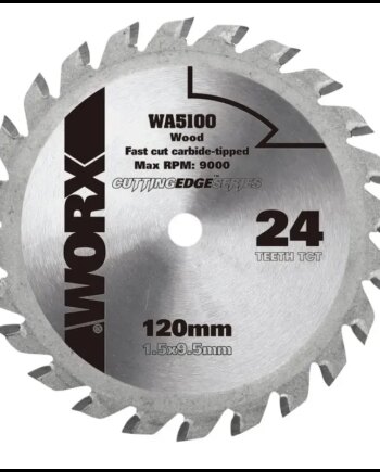 Worx 120mm 24t Rundsavsklinge Til Træ