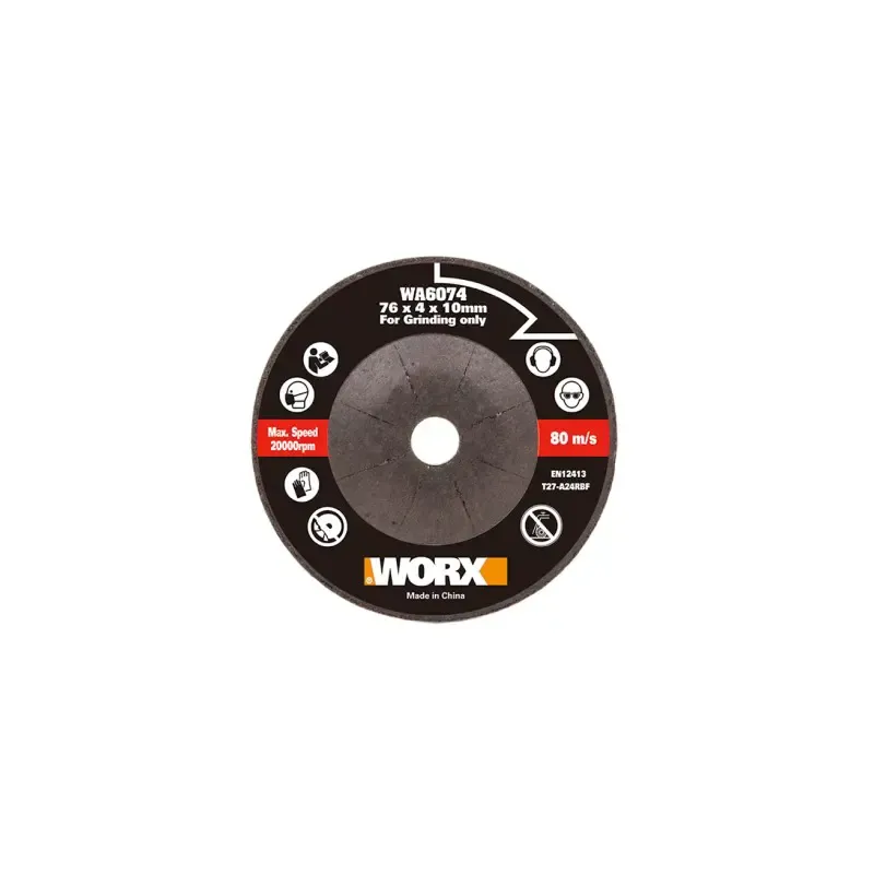 Worx 76mm   10mm Skæreskive