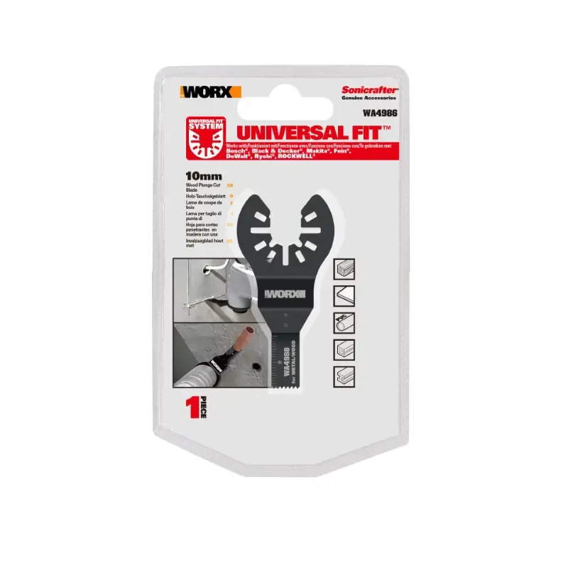 Worx 10mme Life Bimetal Endcut Blade