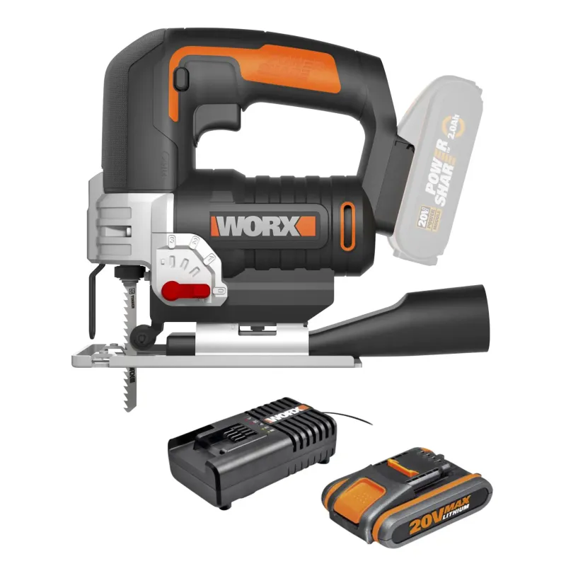 Worx Stiksav   Batterisæt