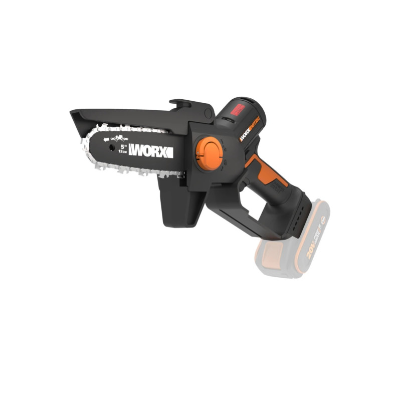 Worx 20v Mini Nitro Kædesav 12 Cm Solo Wg325e