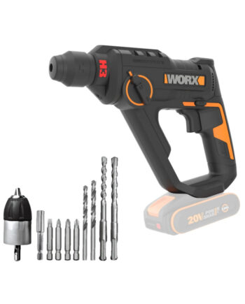Worx 20v Powershare H3 Borehammer   Solo   Wx391