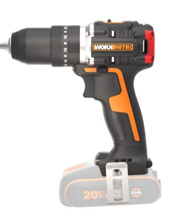 Worx 20v Powershare Nitro Slagbore- Skruemaskine   Solo   Wx355