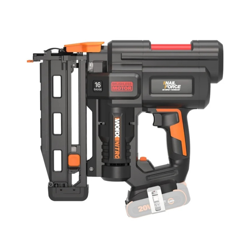 Worx 20v Sømpistol Kulfri Solo Wx841