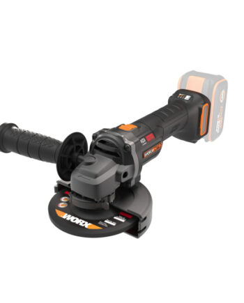 Worx 20v Vinkelsliber 125 Mm   Solo   Wx814