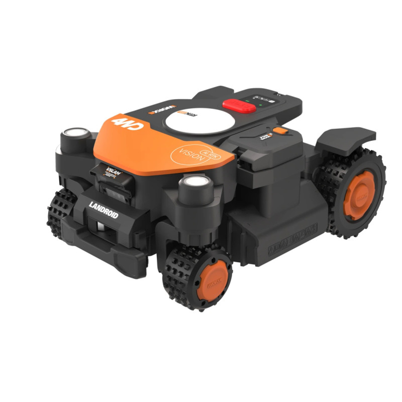 Worx Vision Cloud 4wd Rtk Robotplæneklipper 000 M2 Wr342e