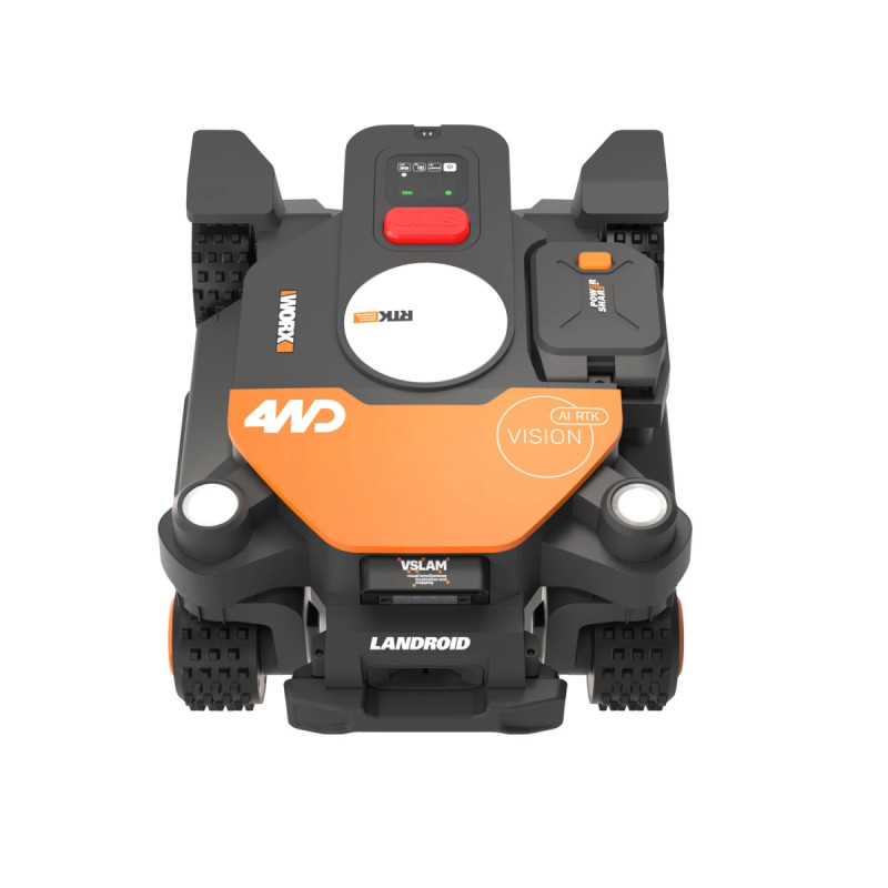 Worx Vision Cloud 4wd Rtk Robotplæneklipper 600 M2 Wr340e