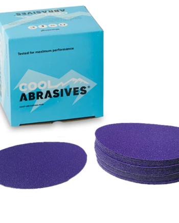ø115mm Sliberondeller 25 Stk  Cool Violet Korn P60