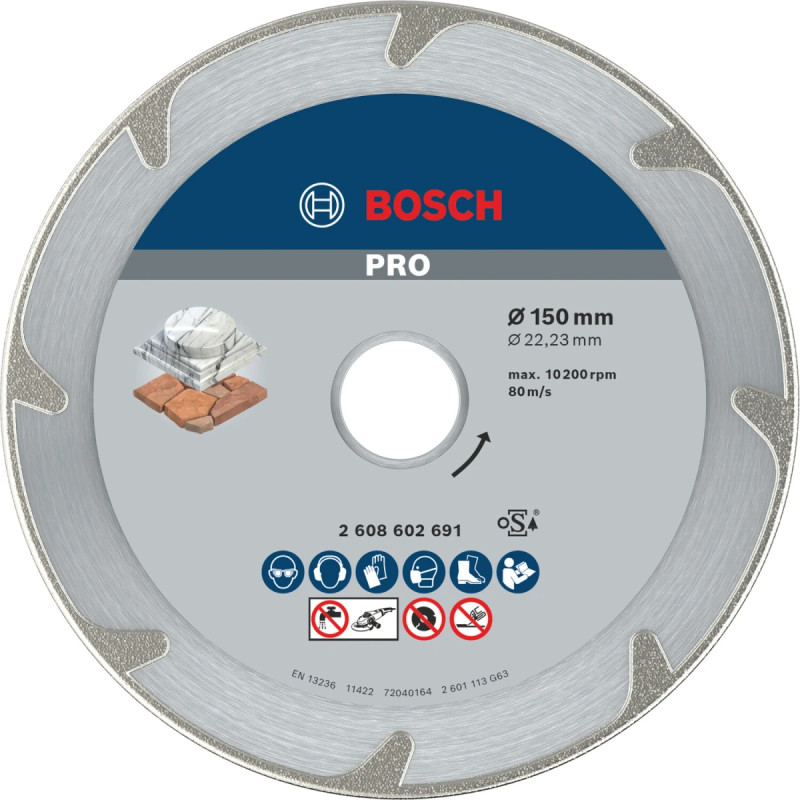 Bosch Diamantskive 150mm Best Marmor 2608602691
