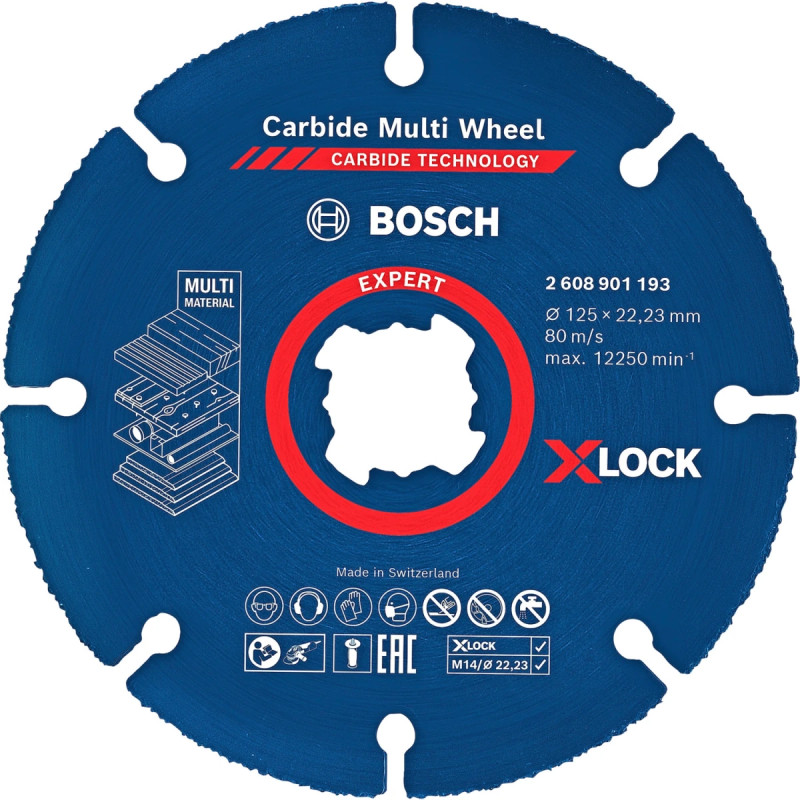 Bosch Skæreskive Multiwheel Hm 125x22 23mm 2608623013