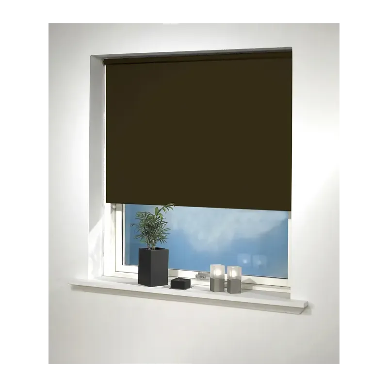 Debel Rullegardin Mørklægning Uni Sort  140x175cm