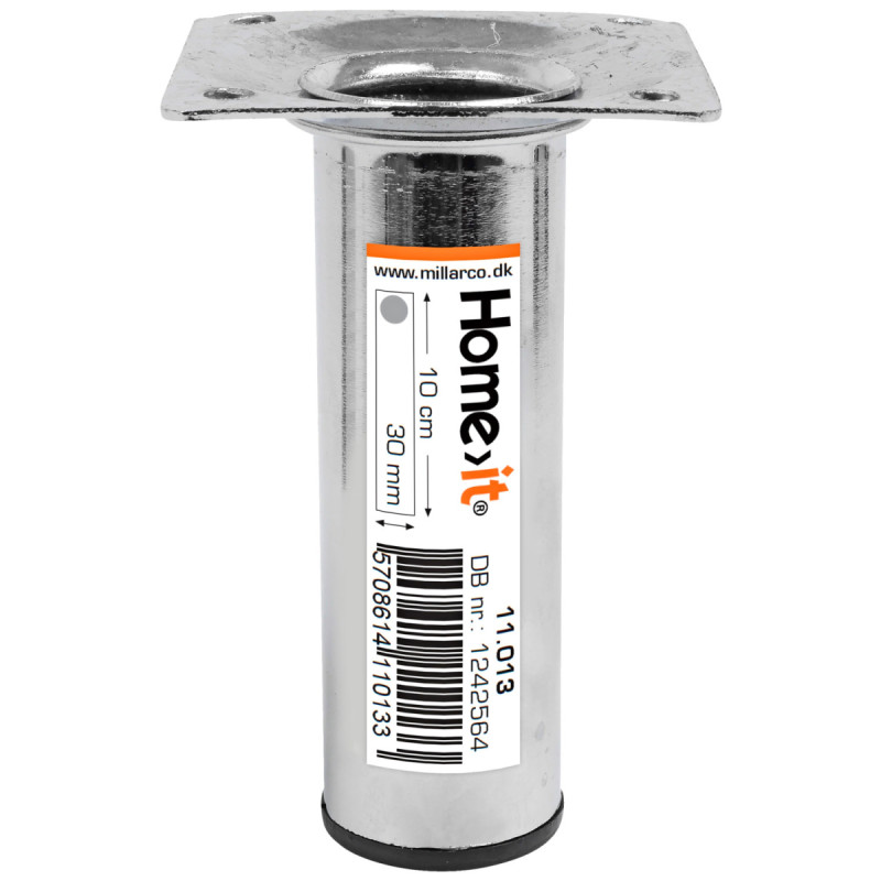 Home-it Bordben 10 Cm  Dia  30 Mm  Krom