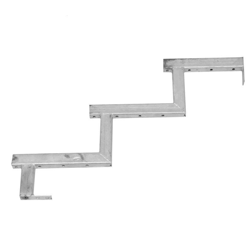 Hortus Galvaniseret Trappevange   Trin