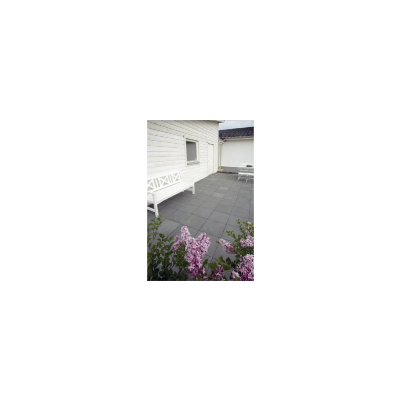 Ibf Modulfliser Sort Antracit 6x40x40cm