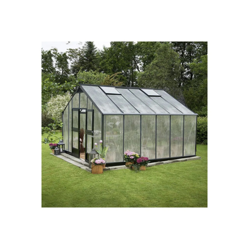 Juliana Gartner 16   Mâ  Antracitgrå    10 Mm Polycarbonat