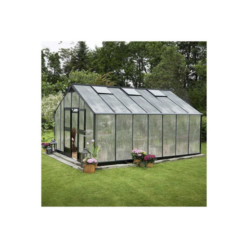 Juliana Gartner 18   Mâ  Antracitgrå    10 Mm Polycarbonat