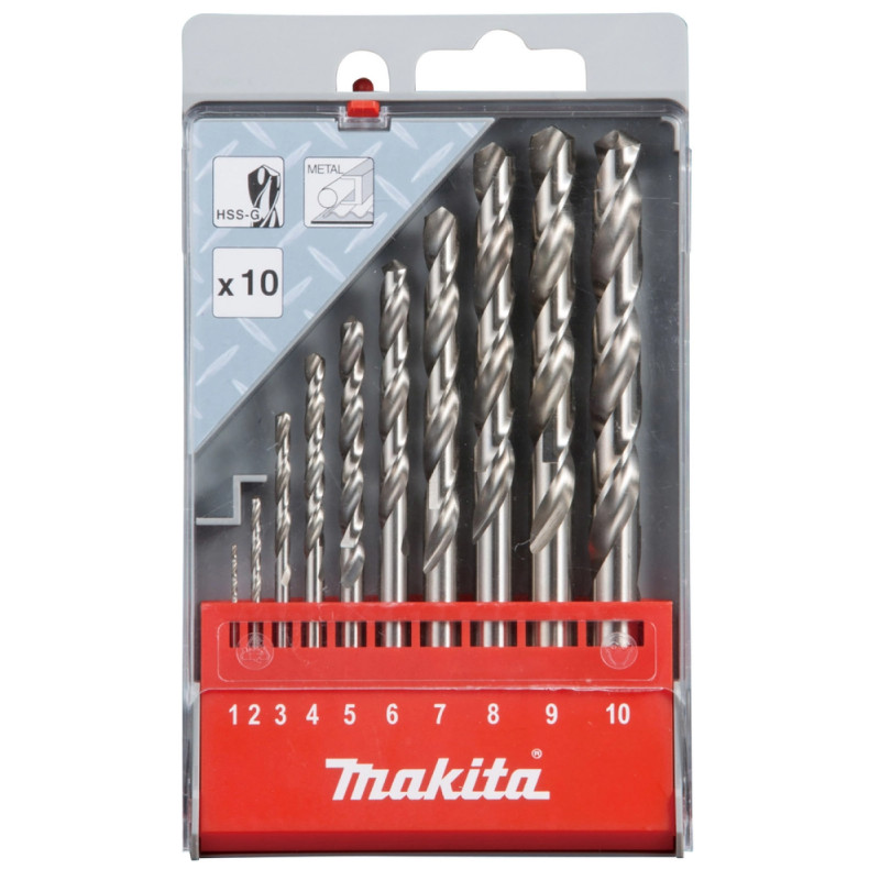 Makita Borsæt Hss-  10 Stk  Ass   -57205