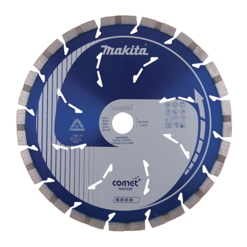 Makita Diamantklinge 230x22 23 Comet  -12784