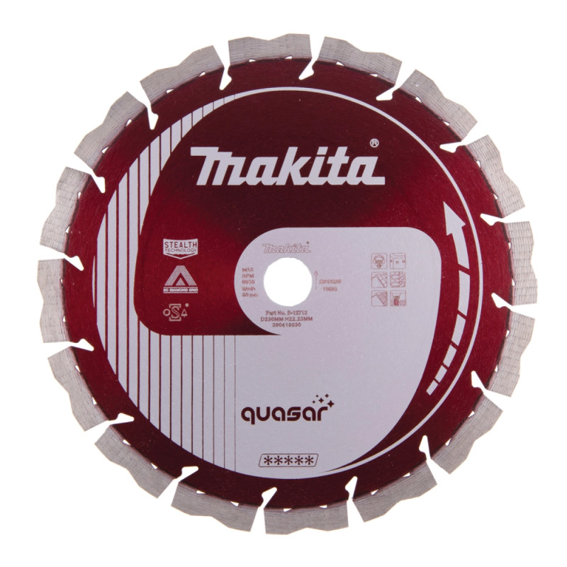 Makita Diamantklinge 230x22 23 Quasar  -12712