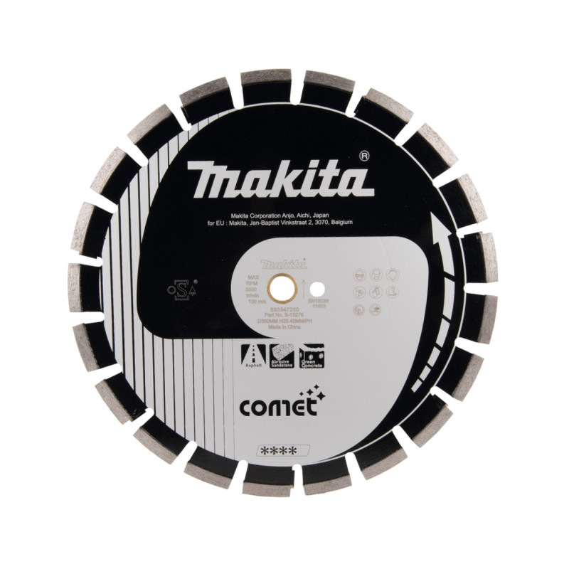 Makita Diamantskive 350x1 Quot  Asfalt  -13275