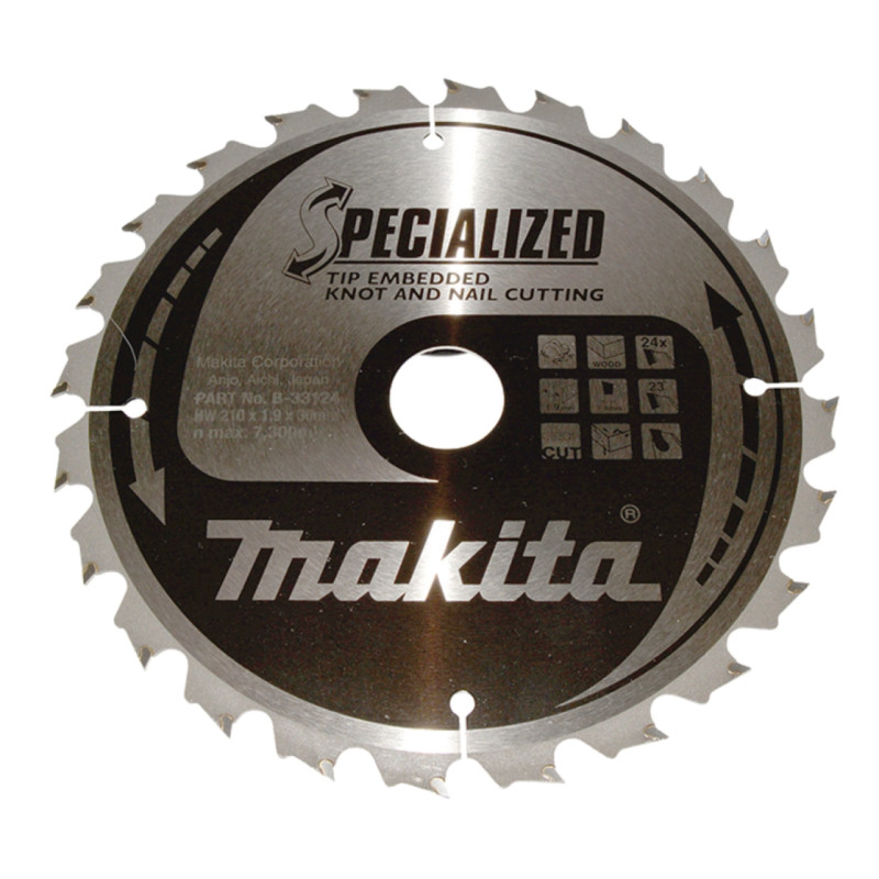 Makita Hm Klinge 210x30x24z  -33124