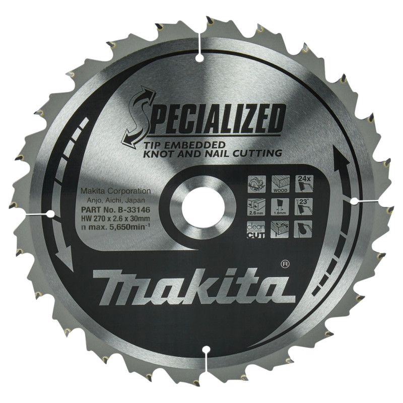 Makita Hm Klinge 270x30x24z  -33146