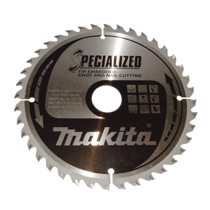Makita Hm Klinge 185x30x40z  -33174