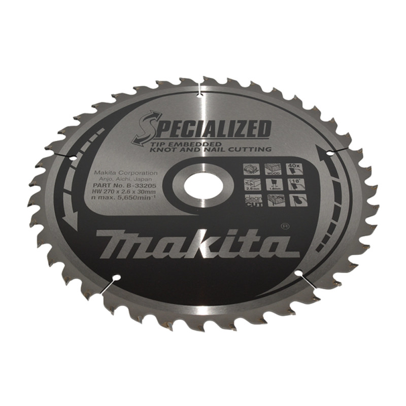 Makita Hm Klinge 270x30x40z  -33205