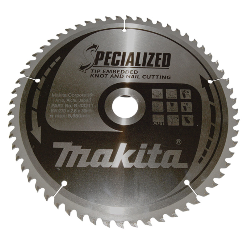Makita Hm Klinge 270x30x60z  -33211