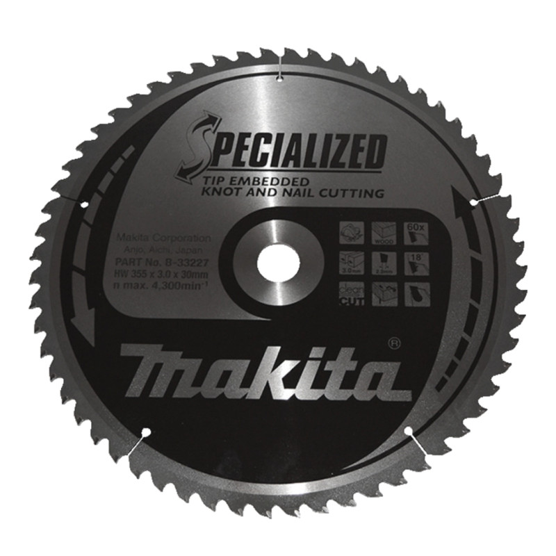 Makita Hm Klinge 355x30x60z  -33227