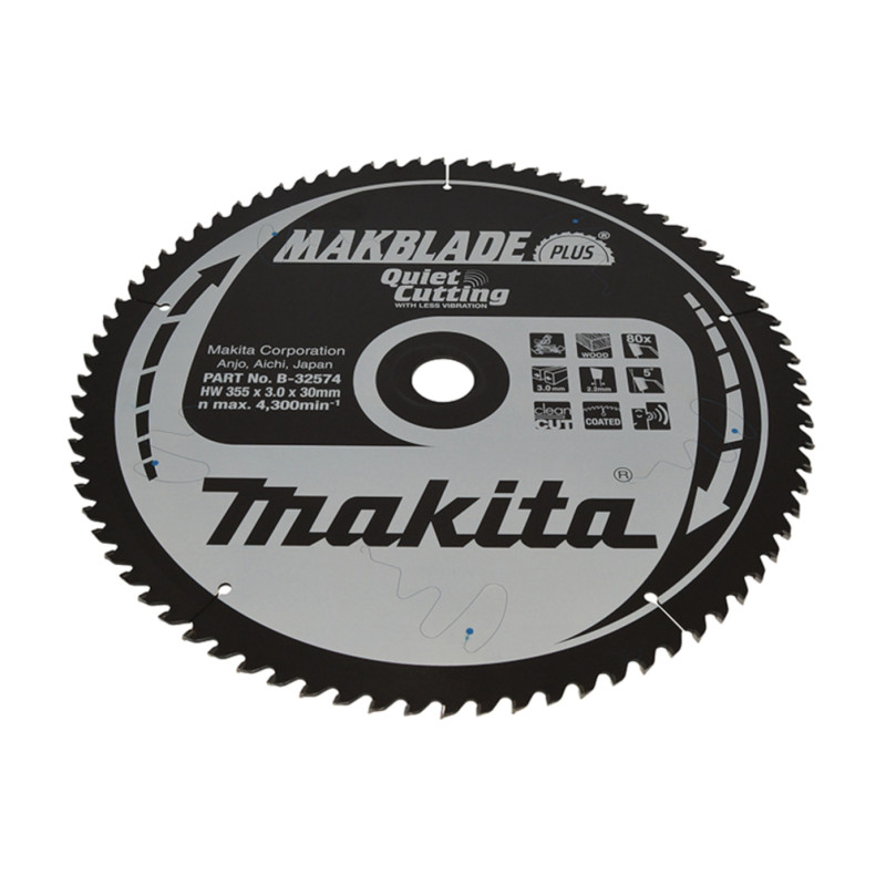 Makita Hm Klinge 355x30x80z Makblade   -32574
