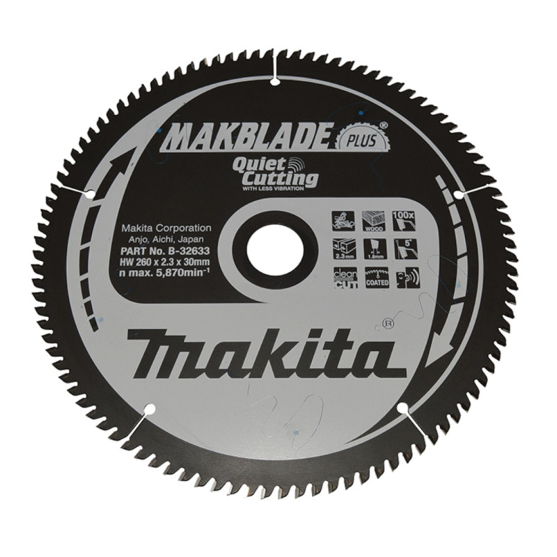 Makita Hm Klinge 260x30x100z Makblade  -32633